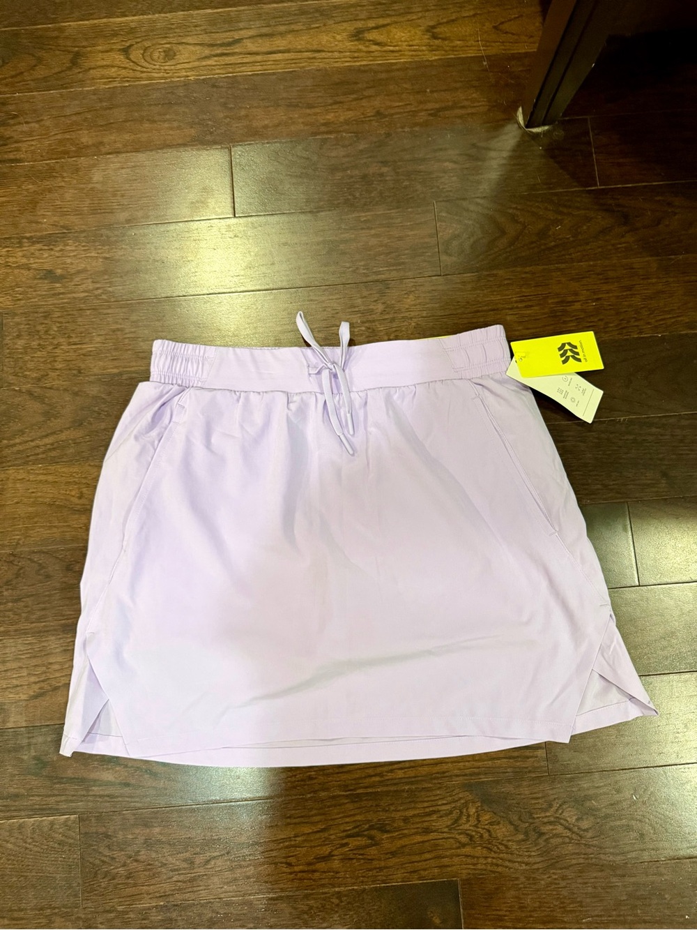 All in motion purple skort